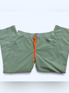 Light green figs scrub pants